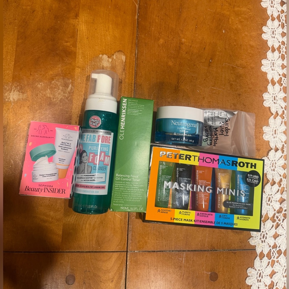 Soap & Glory, PeterThomasRoth, etc Skincare Bundle